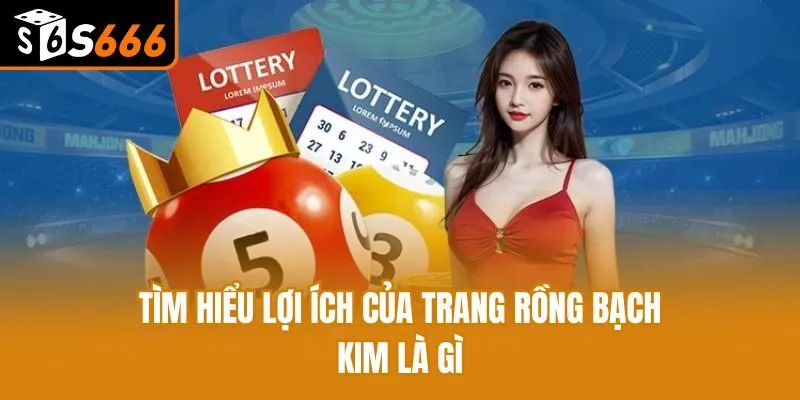 Rồng Bạch Kim Là Gì? Lý Do Nhiều Lô Thủ Tin Tưởng Lựa Chọn Tìm hiểu lợi ích của trang rồng bạch kim là gì